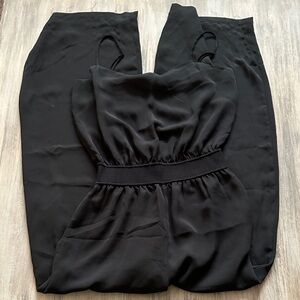 Babaton Aritzia Classic Black Jumpsuit